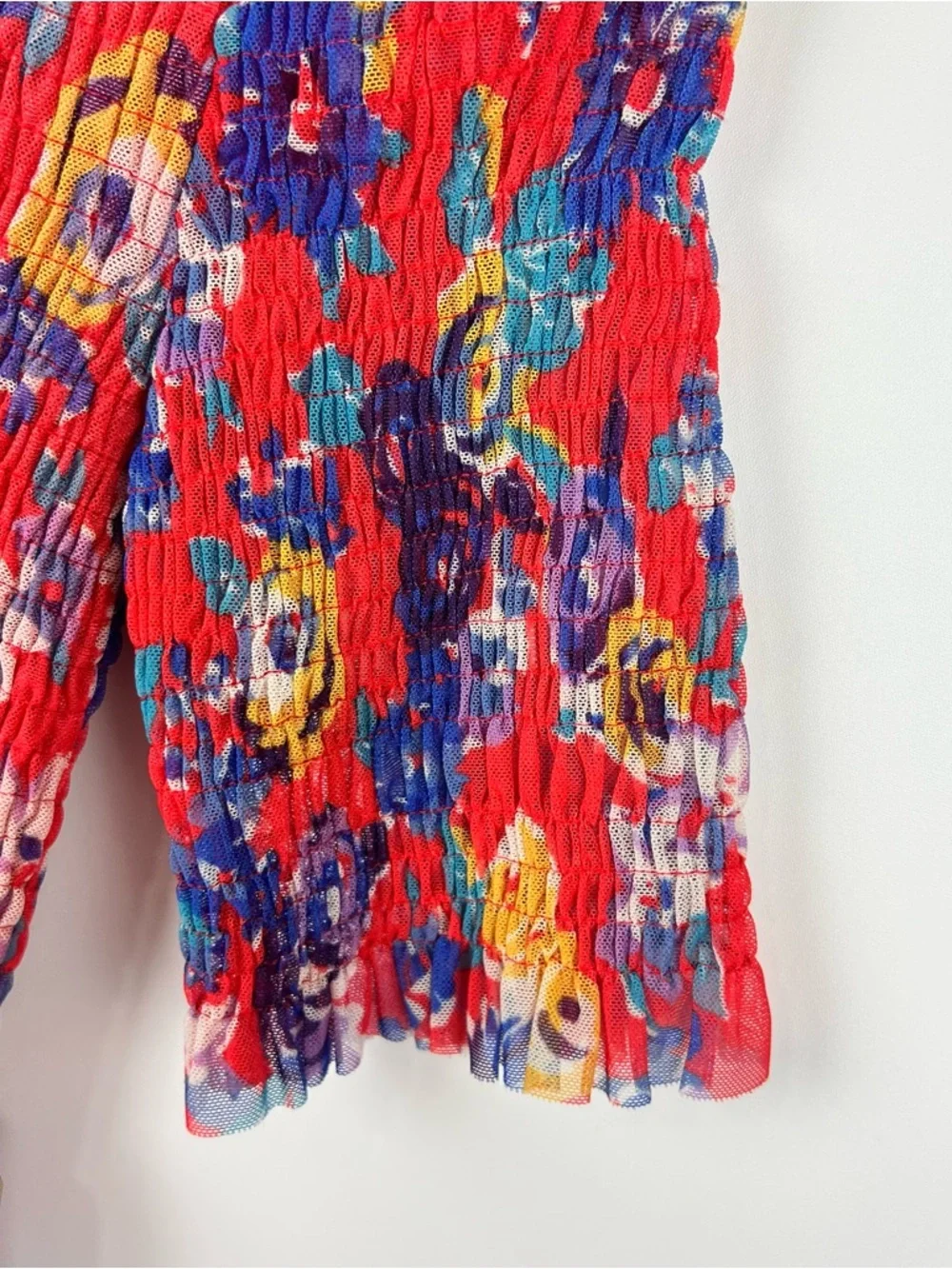 Anthropologie bright red